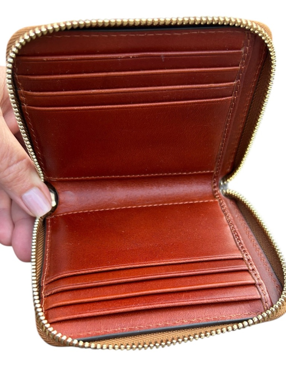 Dooney & Bourke Pebble Grain Small Zip Around Wallet - Picture 3 of 5